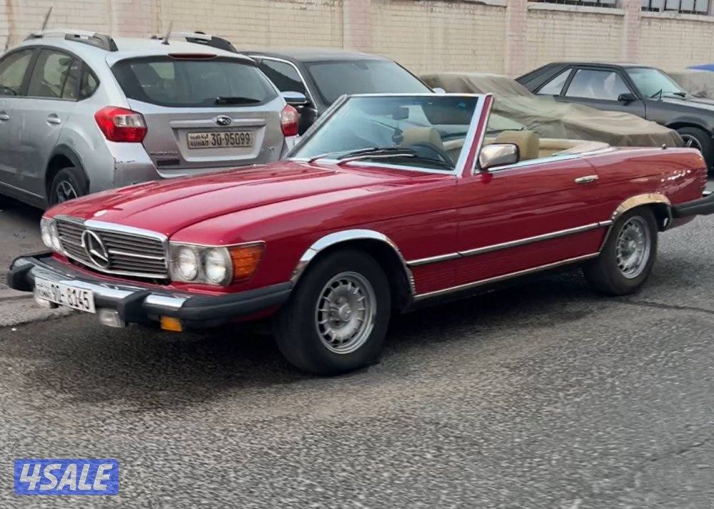 مرسيدس SL 380 أمريكي  موديل 19818