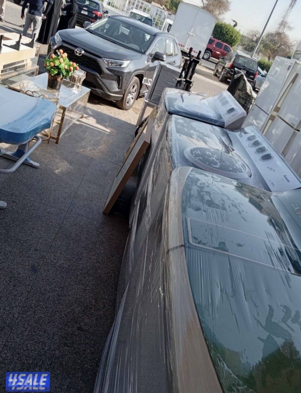 ‏نشتري جميع أغراض البيوت ما يعني ثلاجات وغسالةو أت6