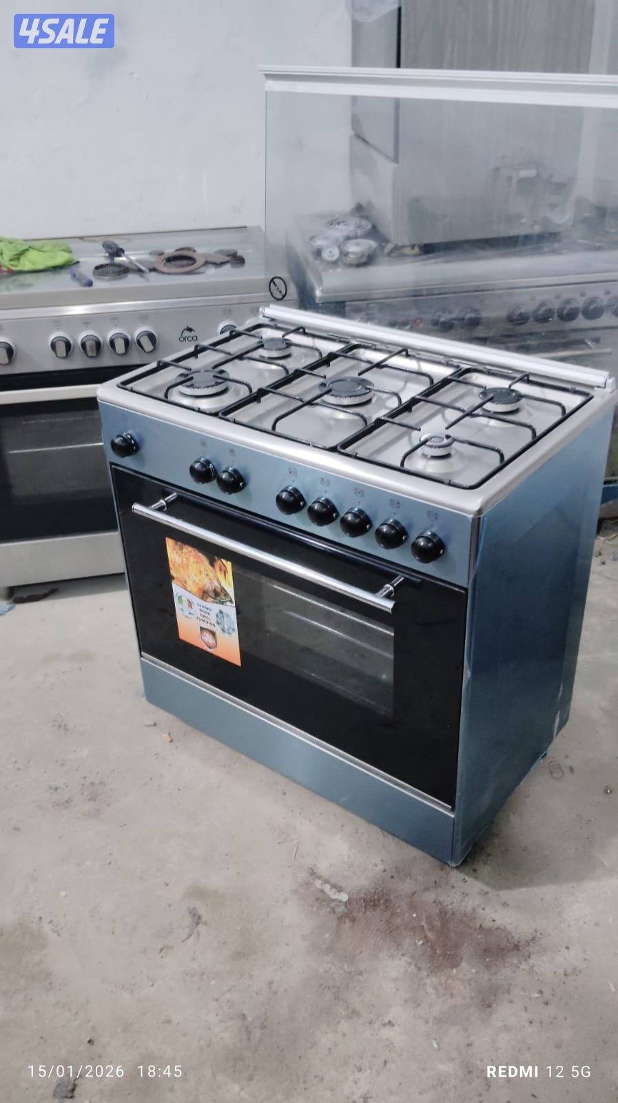 نبيع الطباخات المستعمله معا التوصيل والكفاله8