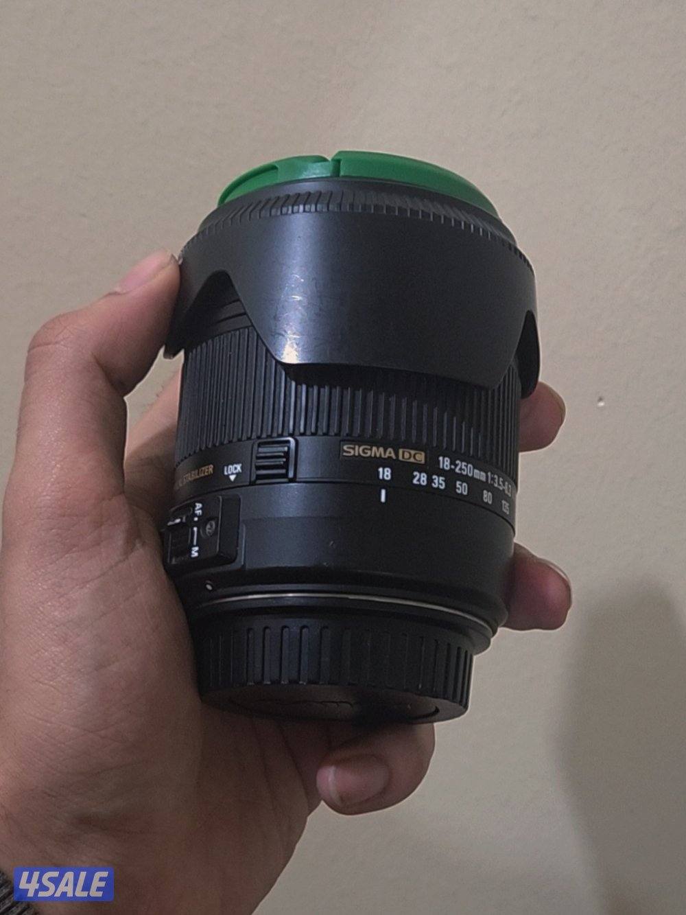 Sigma 18-250mm f/3.5-6.3 For Canon EF0