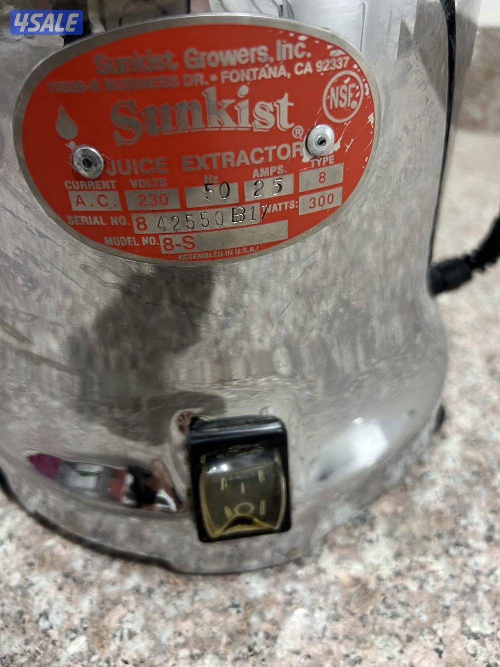 للبيع عصارة برتقال اصلي1