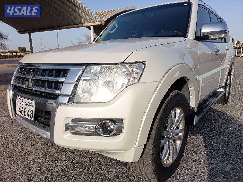 ميتسيوبيشي باجيرو 2019GLX3.8 فل اوبشن فتحه جلد كامره بحاله ممتازه2