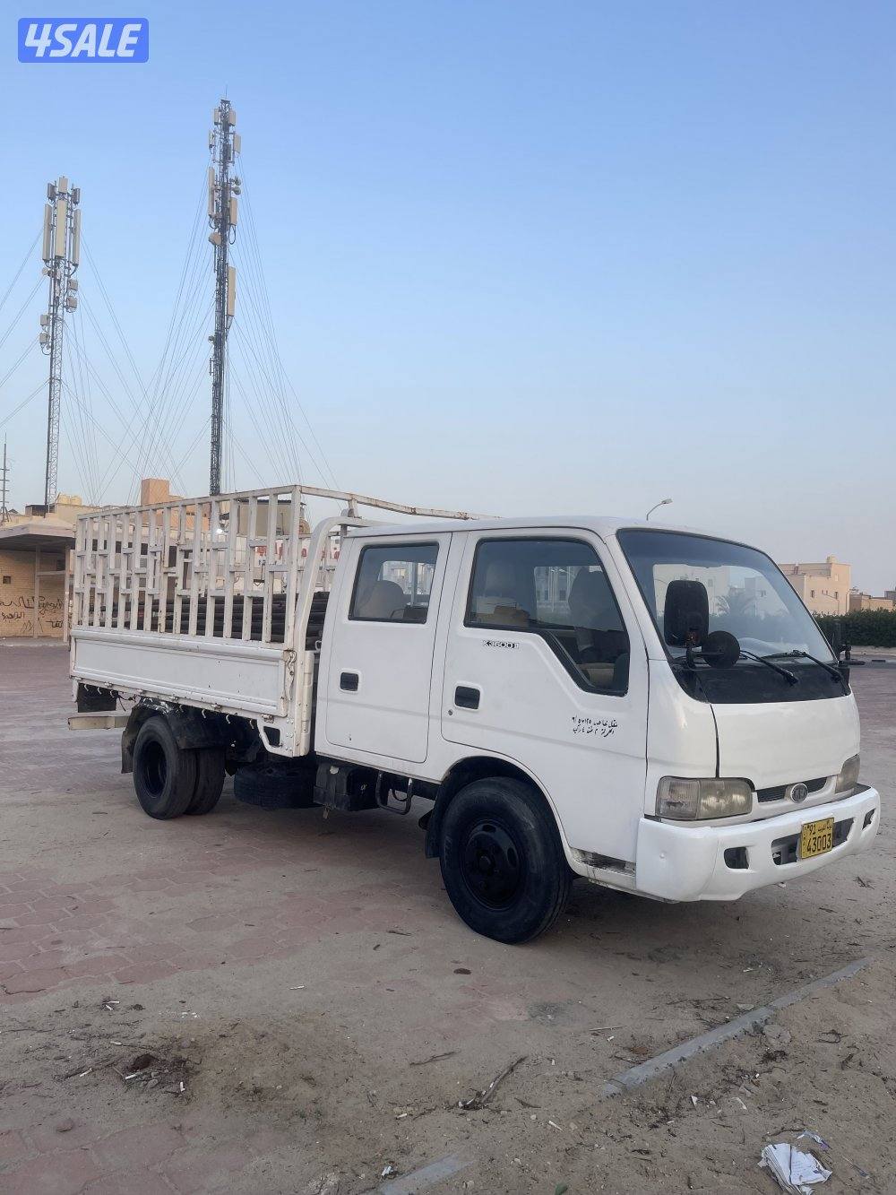 للبيع هاف لوري موديل 2001 كيا ديزل غمارتين بيمة سنه يصلح للمزارع1