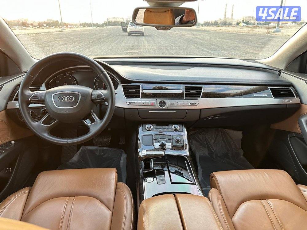 أودي A8 L موديل ٢٠١٥ بحالة ممتازة10