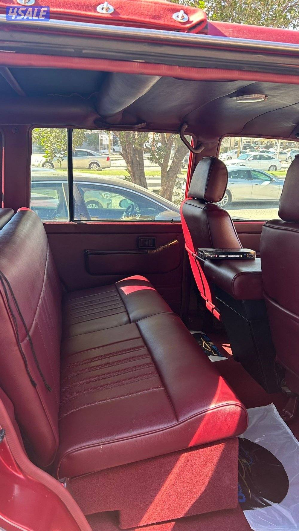 باترول 1997 عنابي فيه فتحه قنص + تانكي إضافي  الموتر نظييف..9