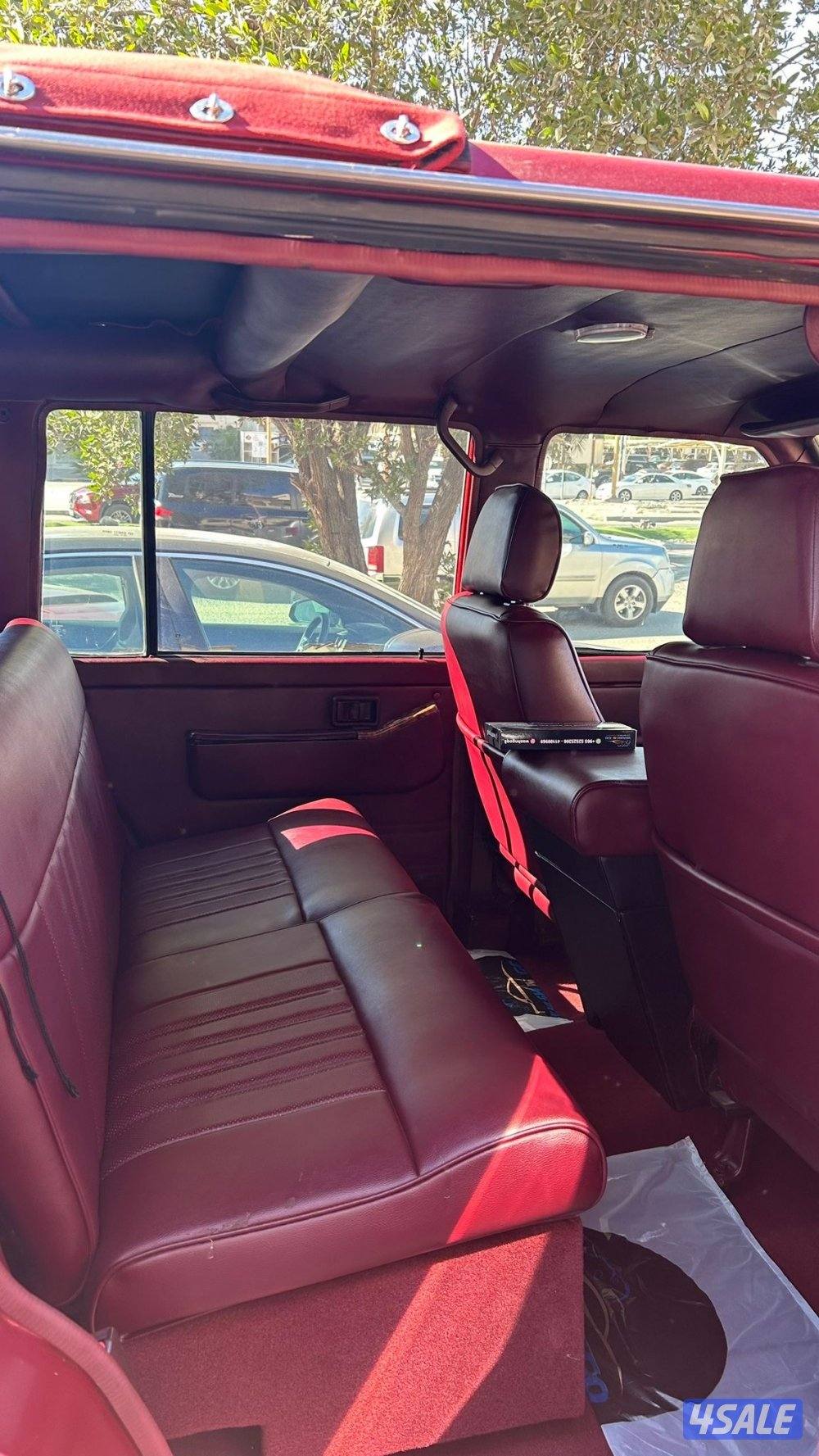 باترول 1997 عنابي فيه فتحه قنص + تانكي إضافي  الموتر نظييف..10