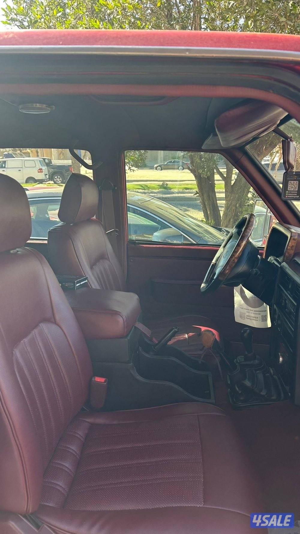 باترول 1997 عنابي فيه فتحه قنص + تانكي إضافي  الموتر نظييف..11