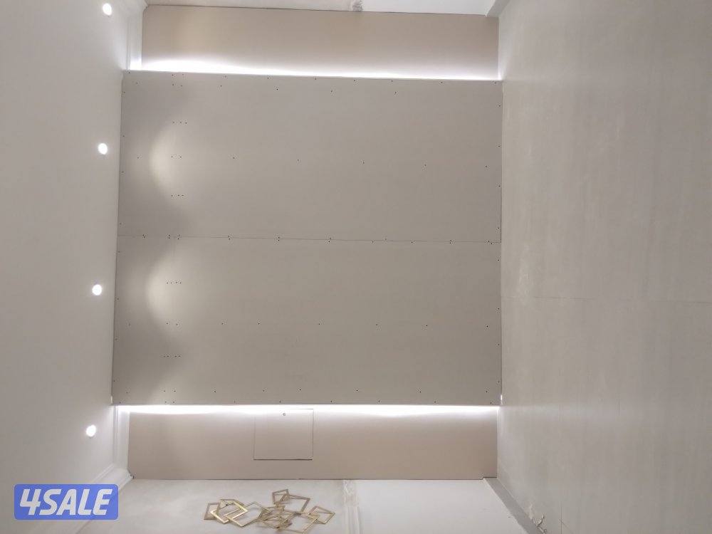 جبسم بورد امركي مخفي توفا سيمنت بورد باب خشب4