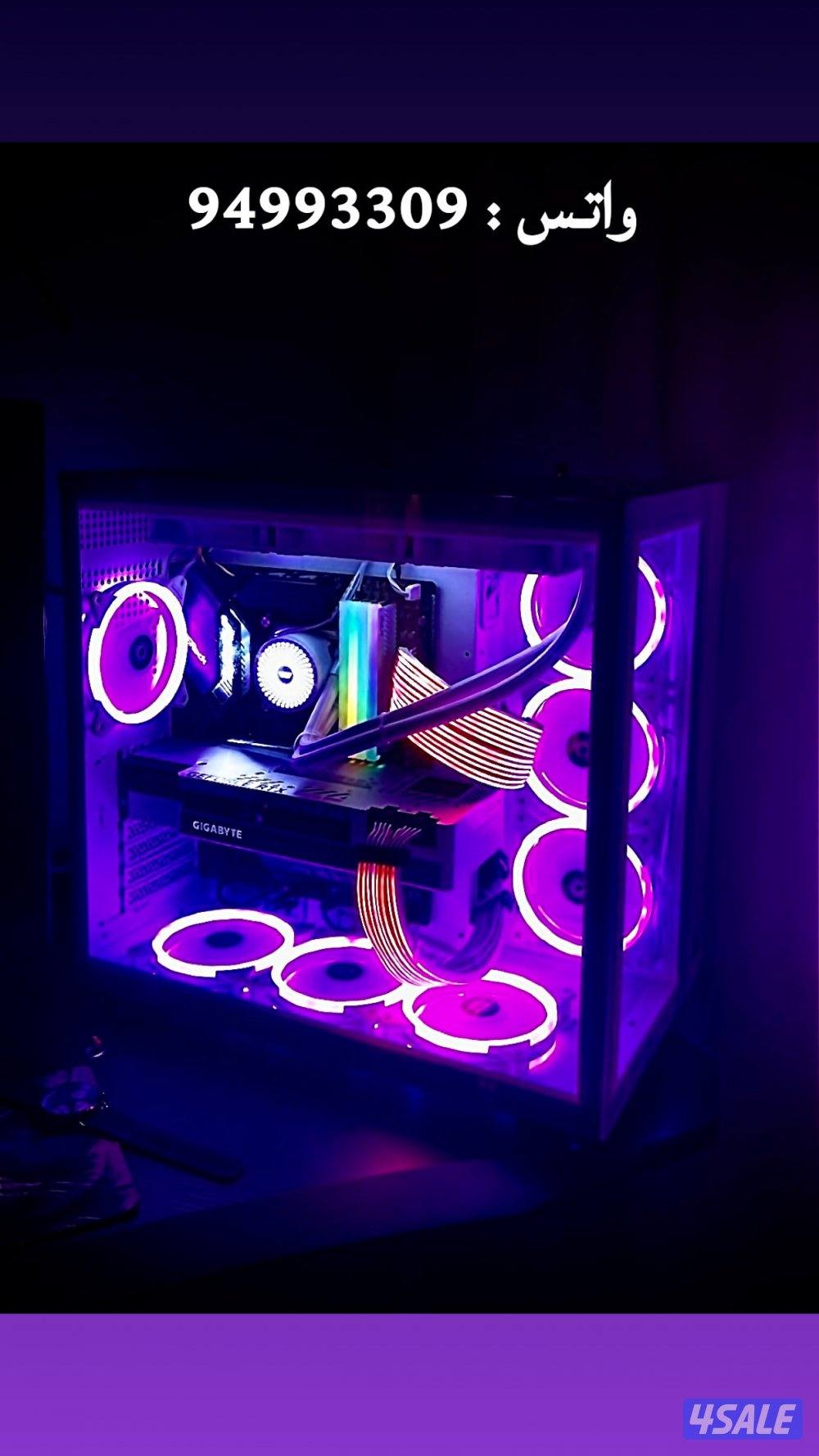 للبيع pc مع كامل اغراضه0