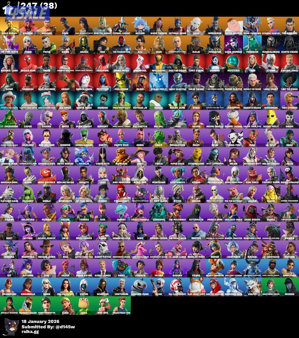 حساب فورت نايت للبيع1