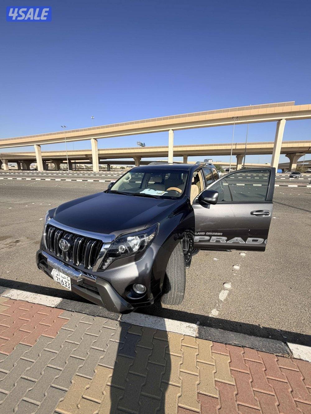 Prado 2017 صبغ الوكاله شرط الفحص0