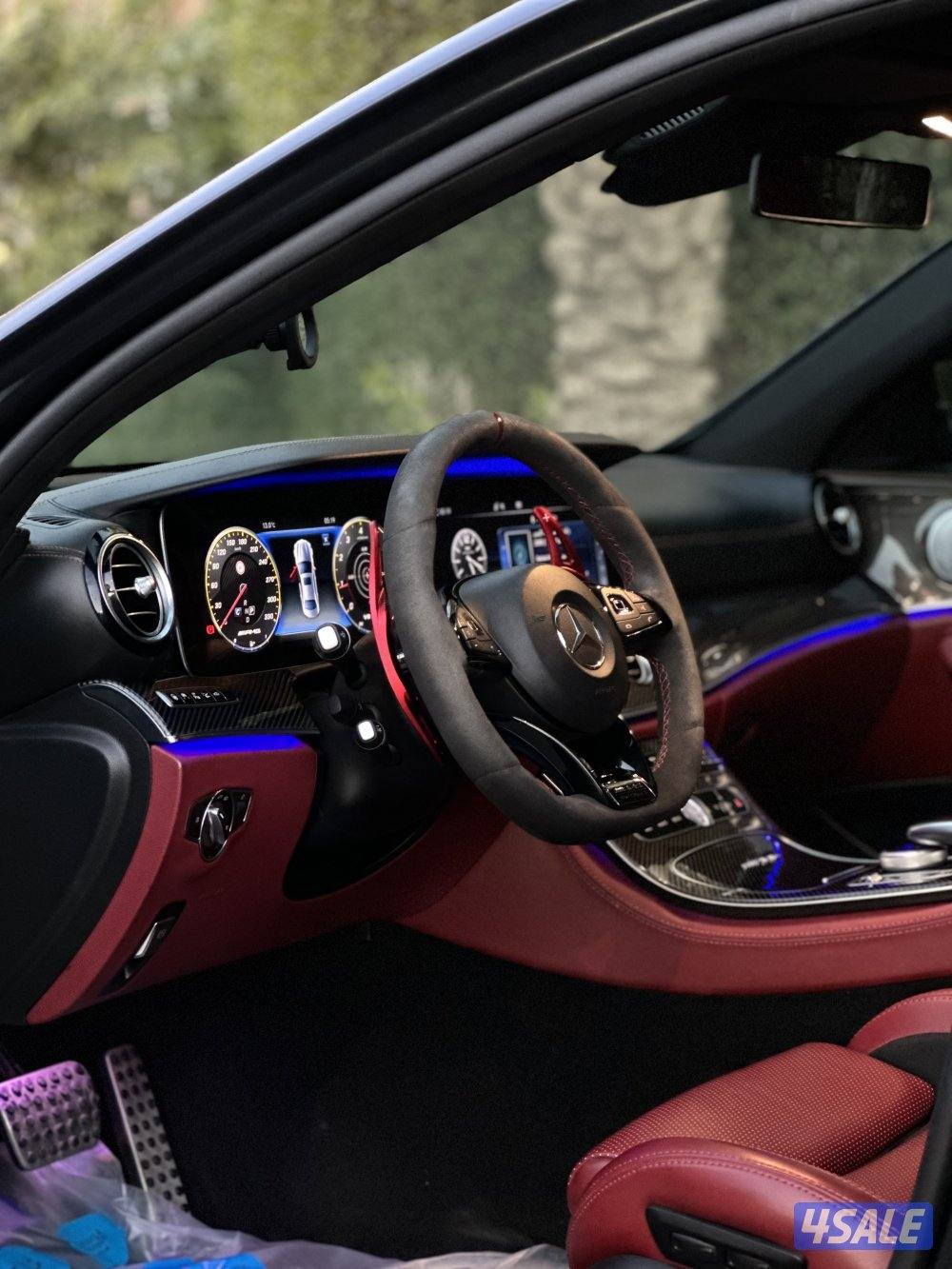 مرسيدس E63 AMG موديل 2018 صبغ الوكالة5