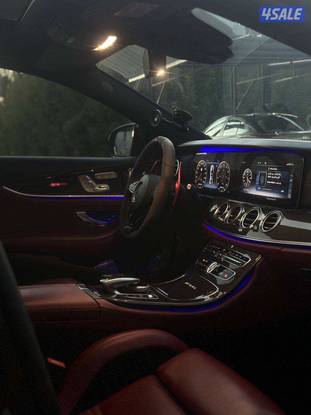 مرسيدس E63 AMG موديل 2018 صبغ الوكالة6