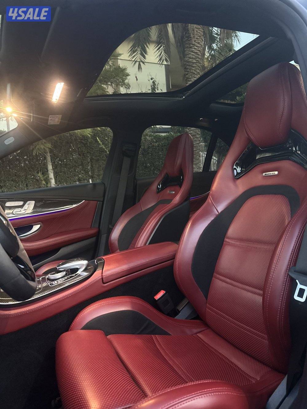 مرسيدس E63 AMG موديل 2018 صبغ الوكالة7