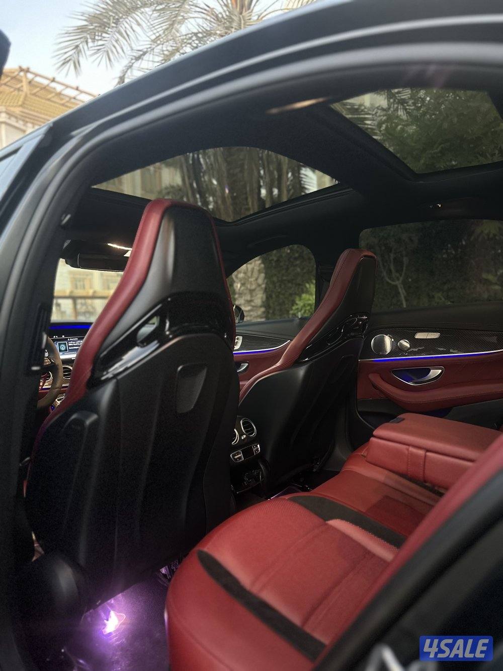 مرسيدس E63 AMG موديل 2018 صبغ الوكالة8