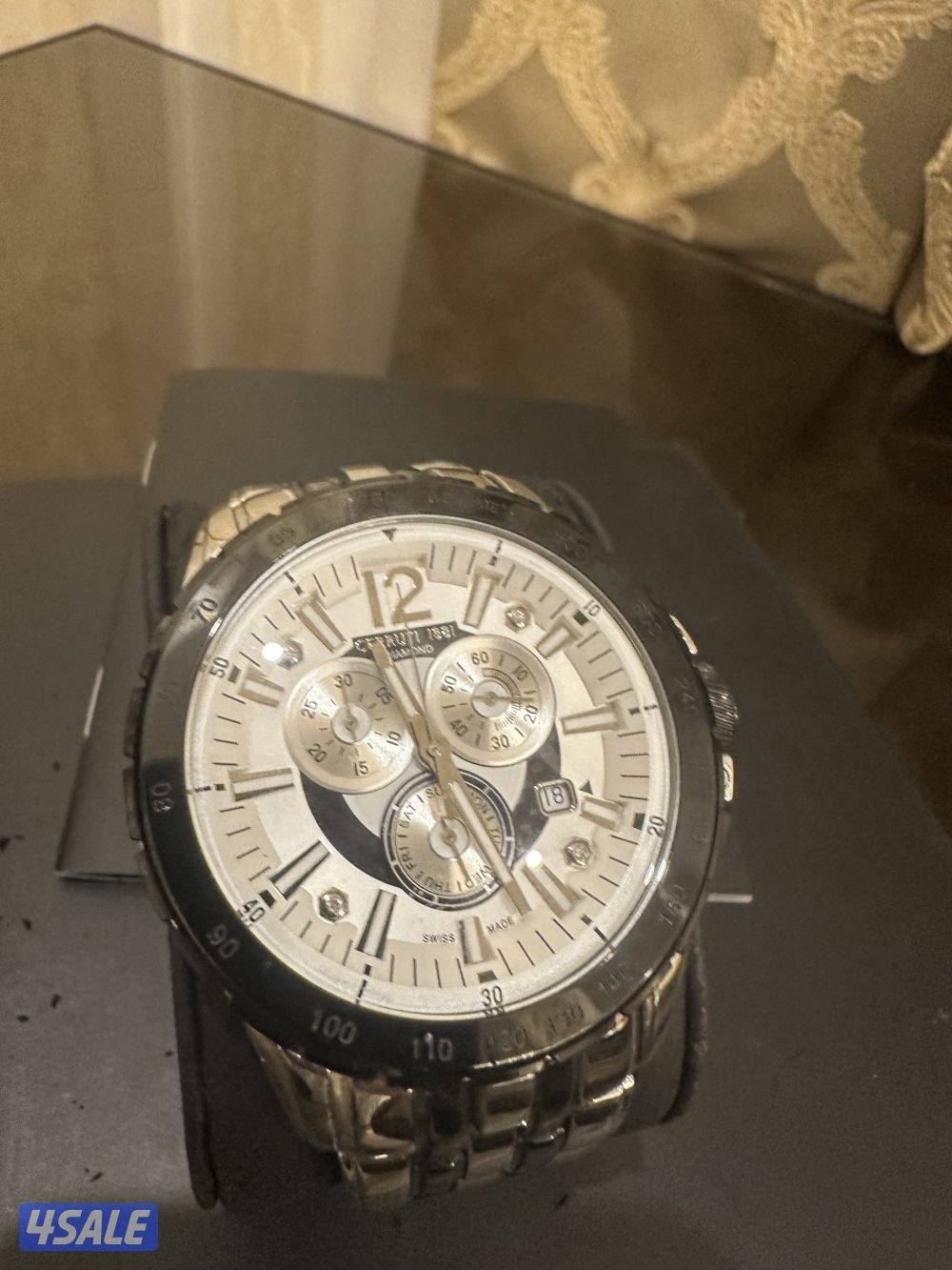 للبيع ساعة شيروتي CERRUTI 1881 اصلية3