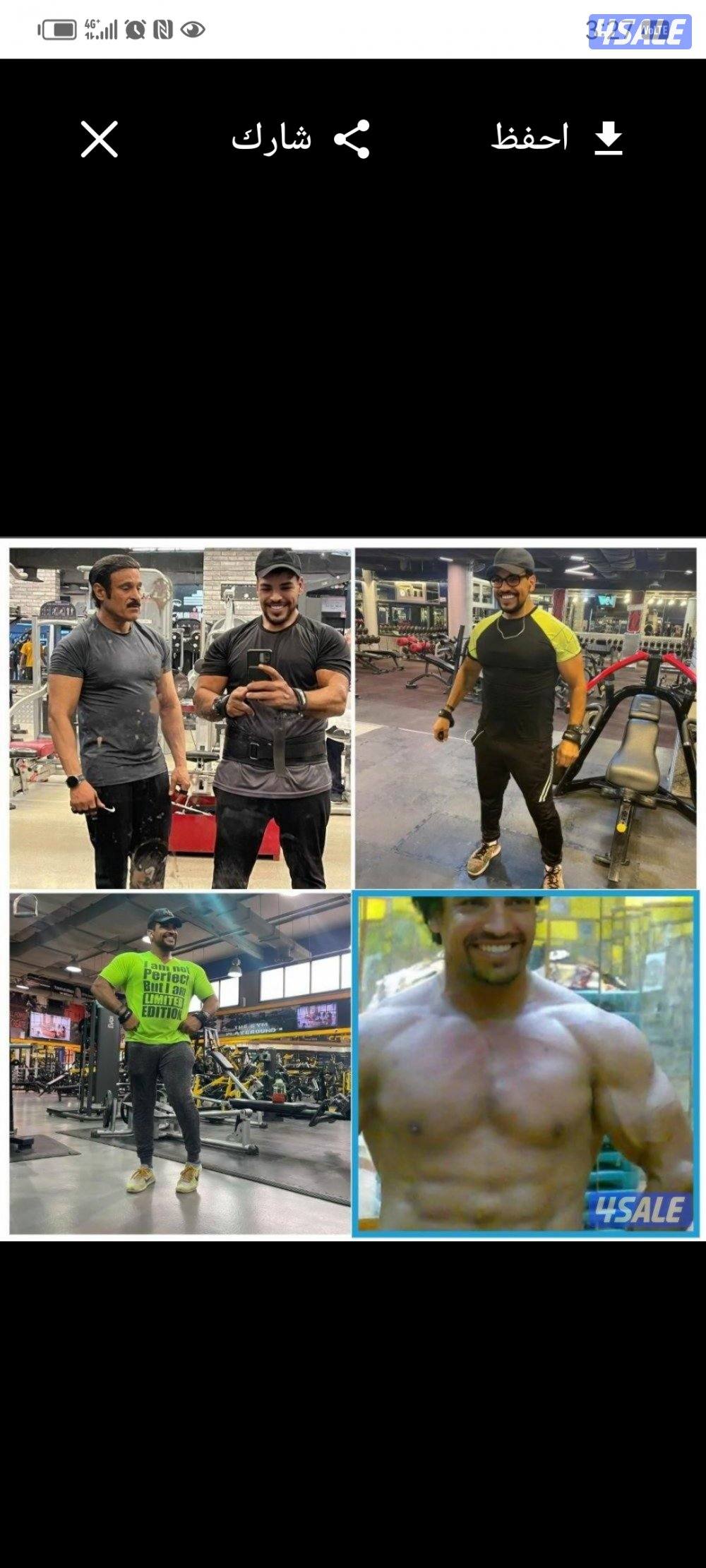 مدرب كمال اجسام ولياقه بدانيه خبره ٢٠سنه9