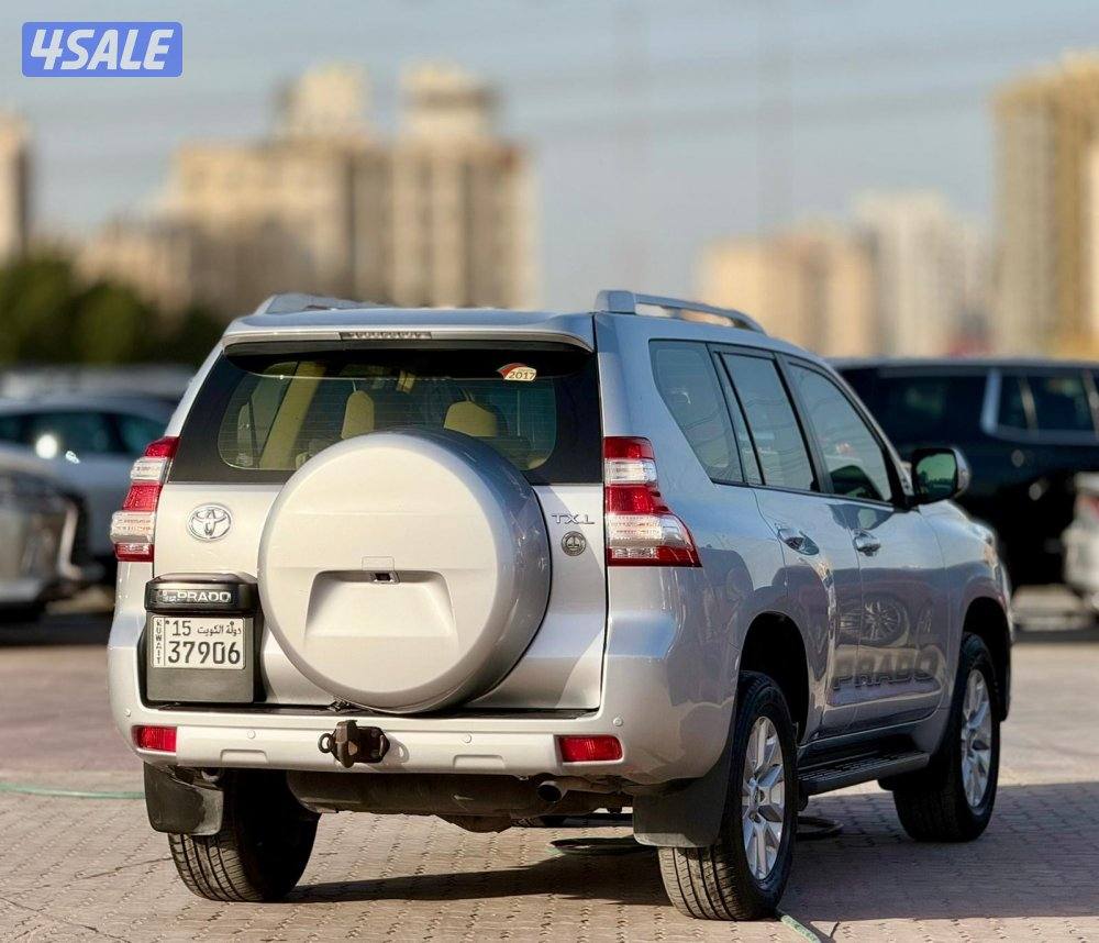 برادو 2017 شرط الفحص وبحالة جيده4