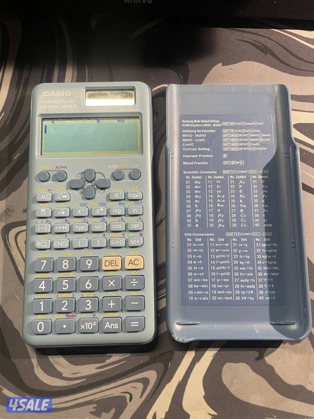 Casio Fx-991ES PLUS natural-V.P.A.M calculator0