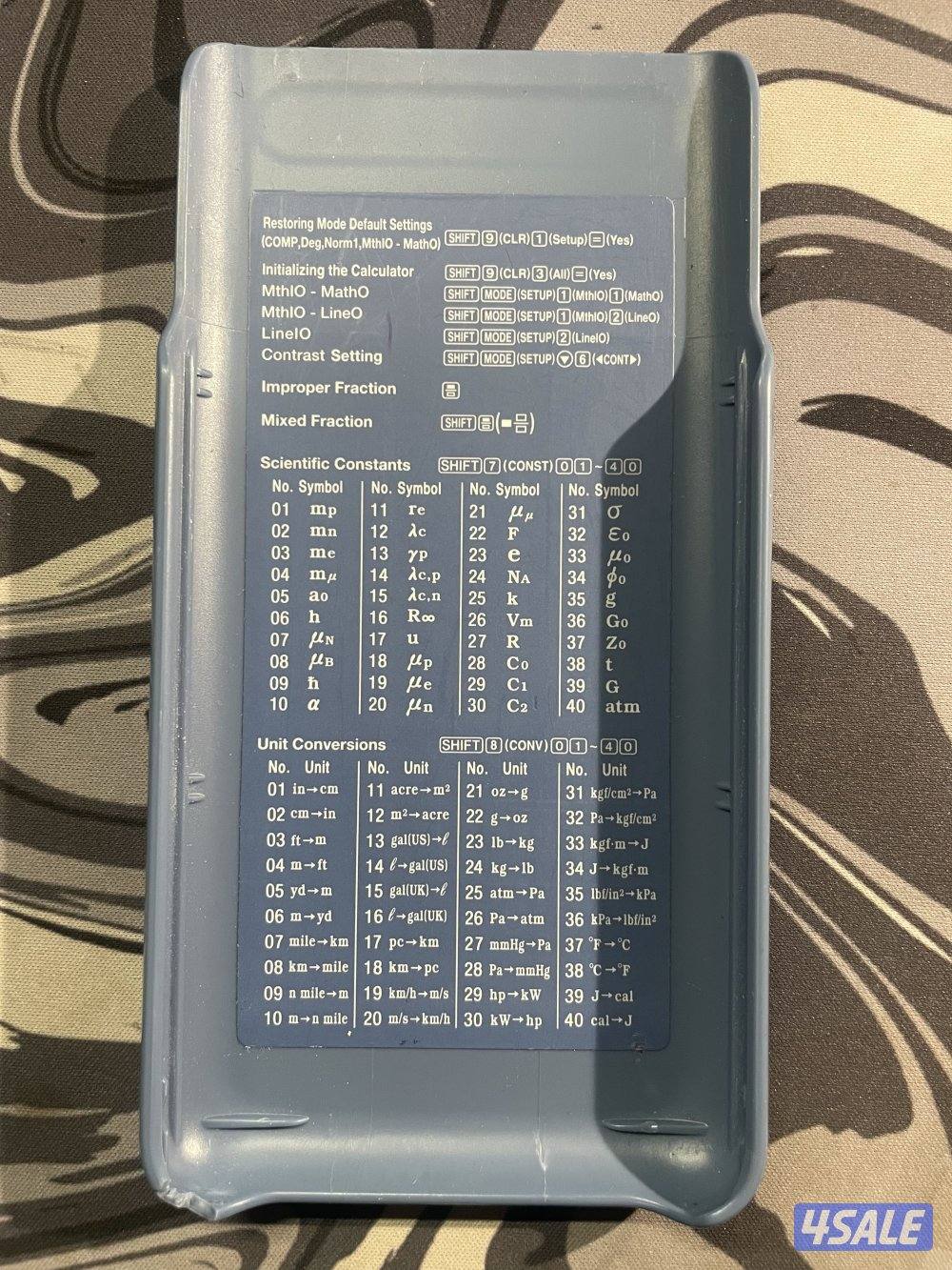 Casio Fx-991ES PLUS natural-V.P.A.M calculator1