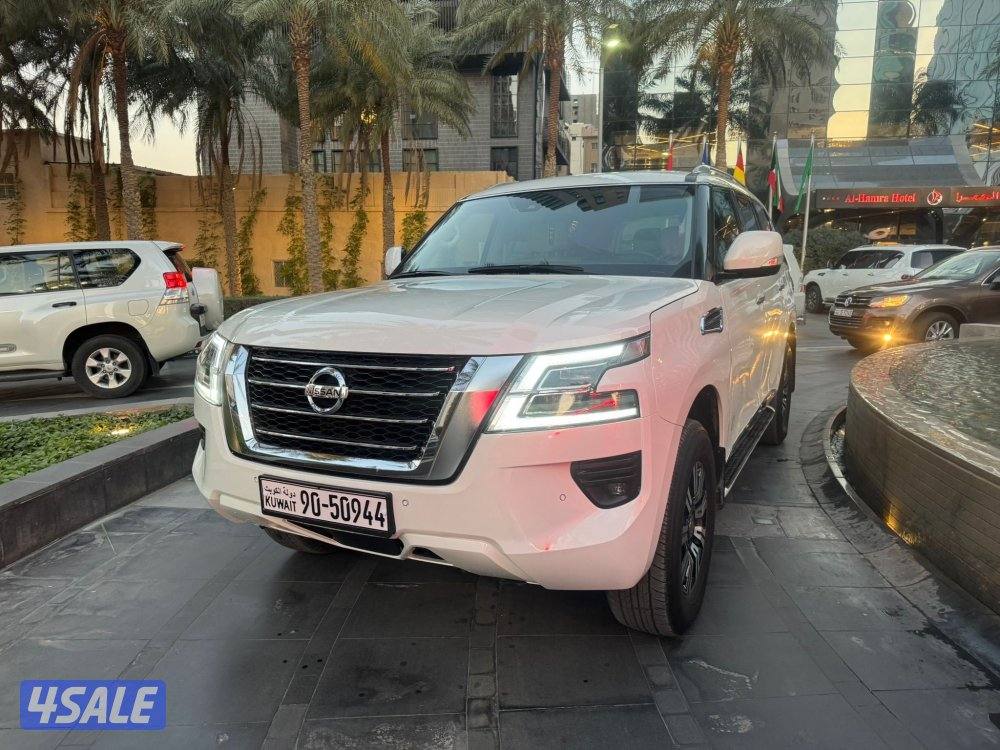 باترول تيتانيوم 2020 لون. صدفي من الدخل جلد بيج4