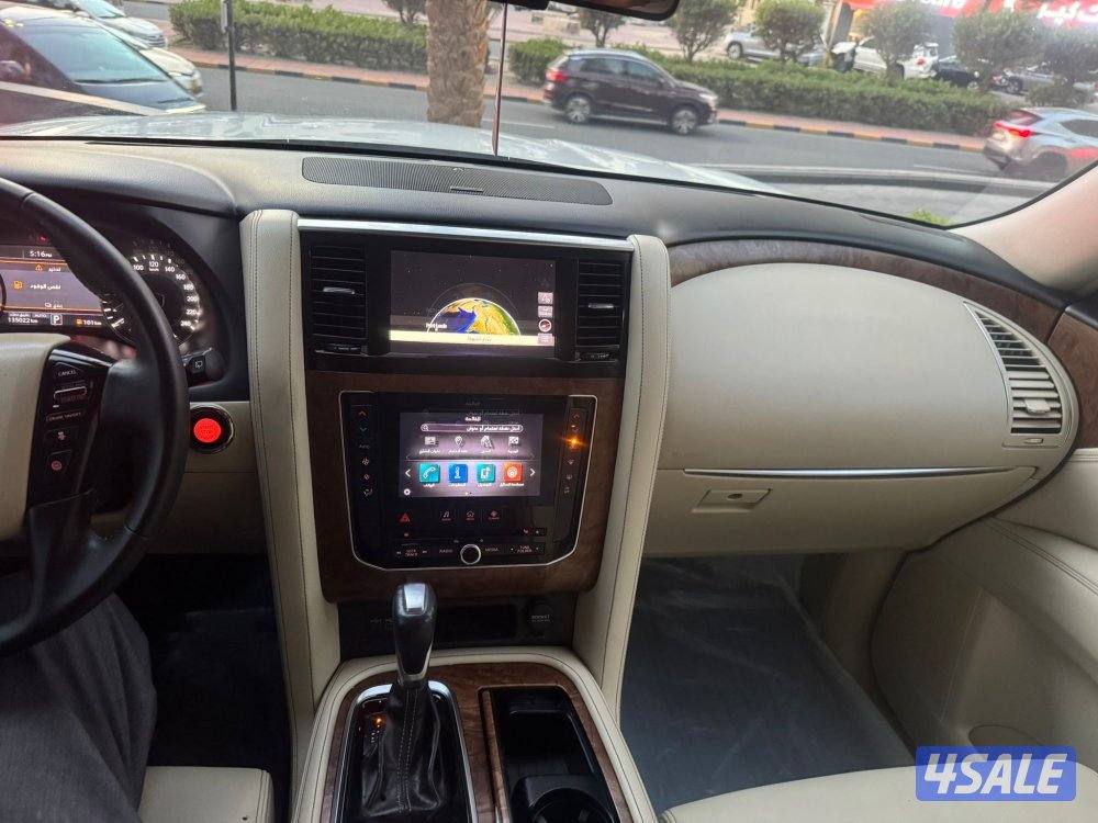 باترول تيتانيوم 2020 لون. صدفي من الدخل جلد بيج7