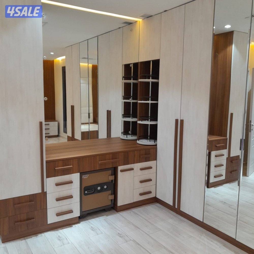 غرف نوم وغرف تبديل اجود انواع الاخشاب الميلامين وبارخص الاسعار1