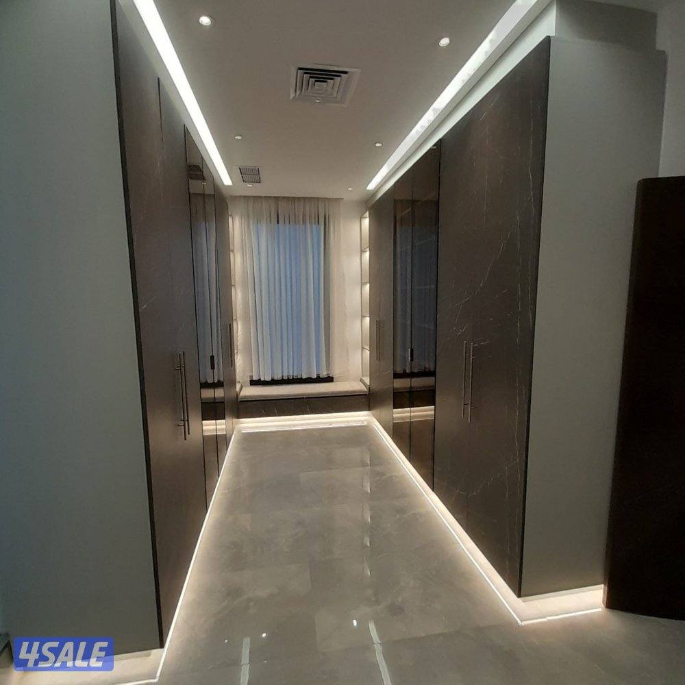 غرف نوم وغرف تبديل اجود انواع الاخشاب الميلامين وبارخص الاسعار4