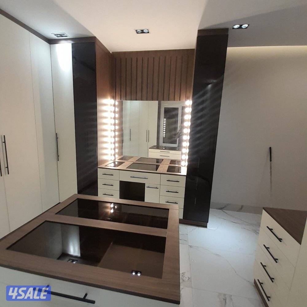 غرف نوم وغرف تبديل اجود انواع الاخشاب الميلامين وبارخص الاسعار5