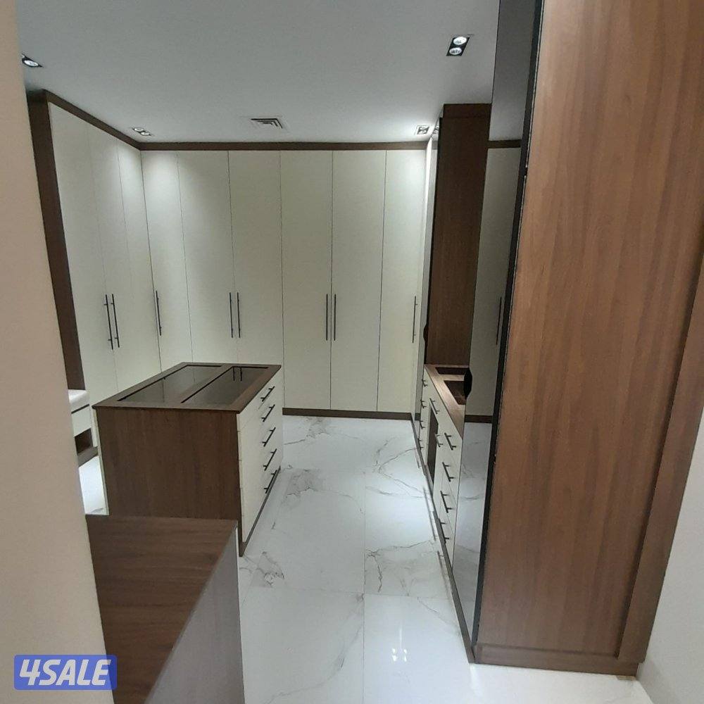 غرف نوم وغرف تبديل اجود انواع الاخشاب الميلامين وبارخص الاسعار8