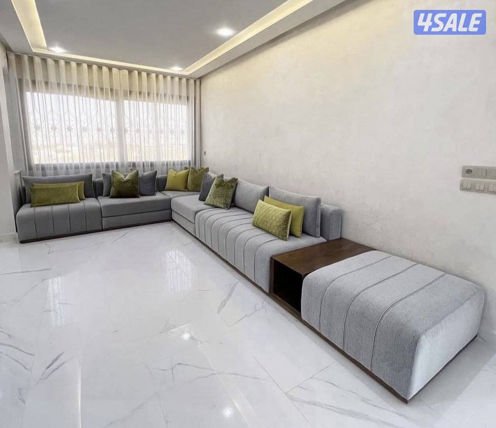 تفصال وتنجيد جلسات وستائر باحدث الخامات الوتر بروووف8