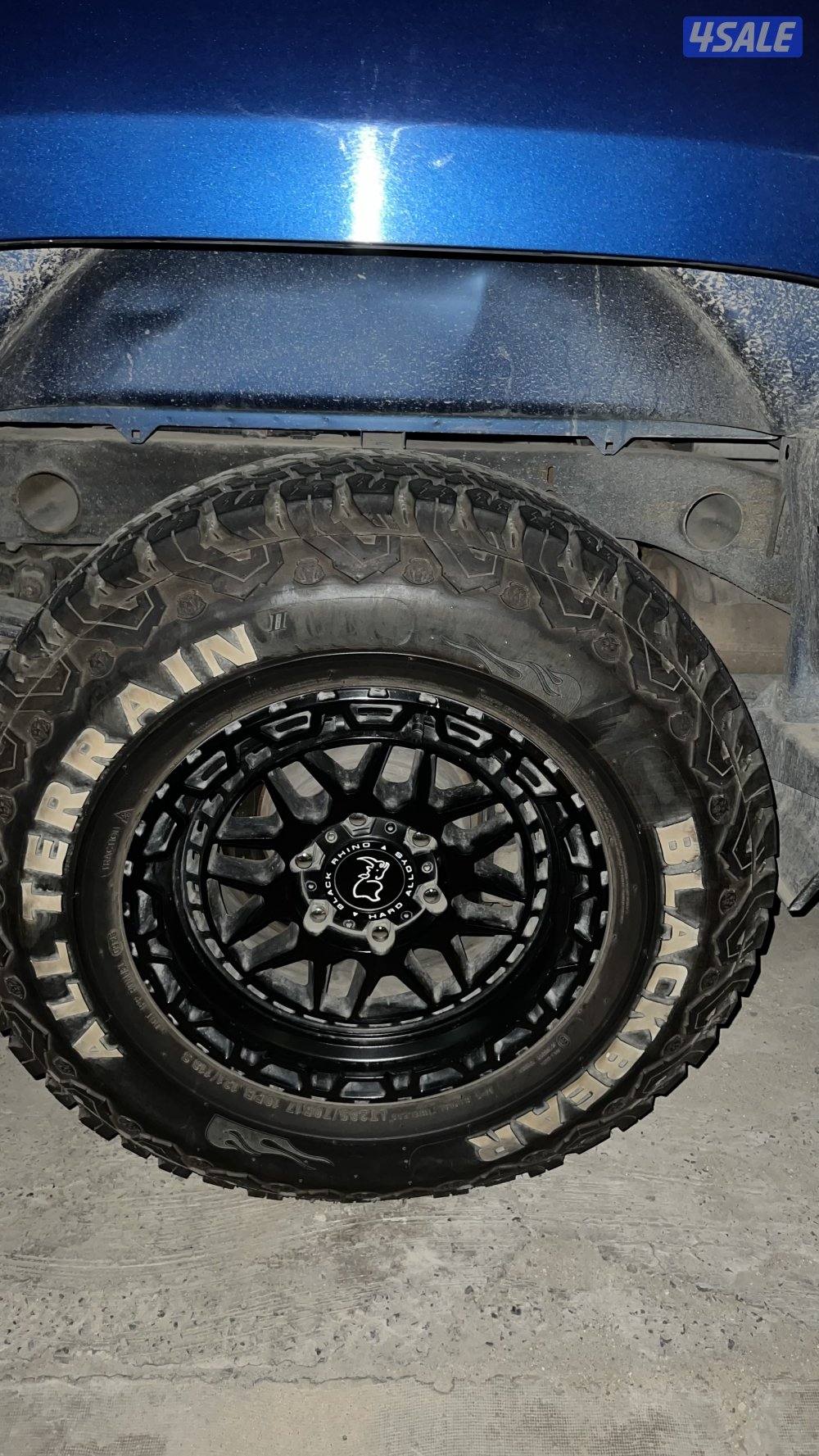 للبيع رنقات ميثود راكبه على سلفرادو و٤ تواير بلاك بيرد جدد ركبتهم قبل ً1