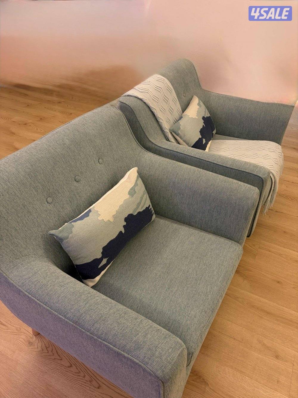 للبيع قنفه جميله و كرسي جميل7