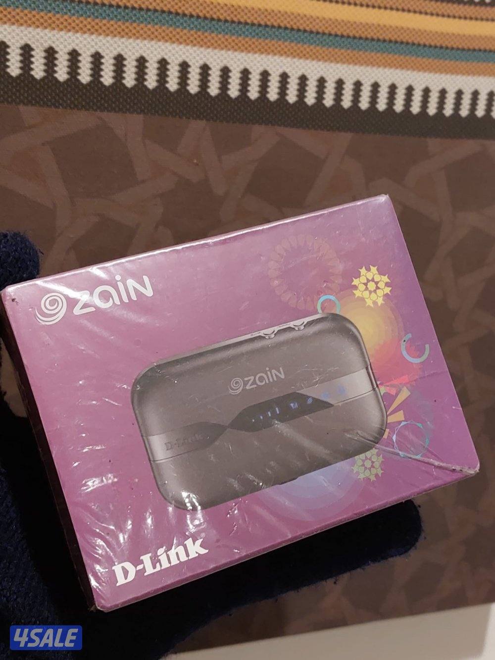 للبيع راوتر Zain جديد بالكرتون0