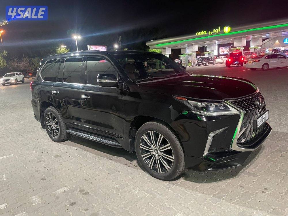 لكزس Lx 570 درجة اولى 2018 صبغ وكالة اسود ملكي0