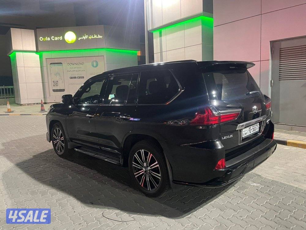 لكزس Lx 570 درجة اولى 2018 صبغ وكالة اسود ملكي4