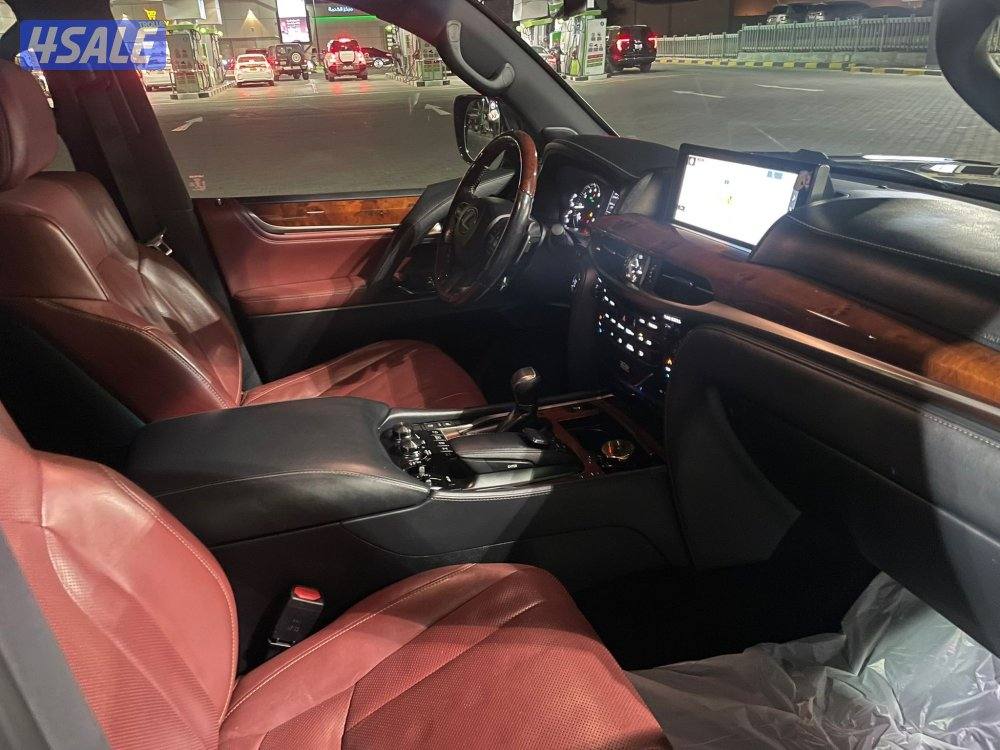 لكزس Lx 570 درجة اولى 2018 صبغ وكالة اسود ملكي5