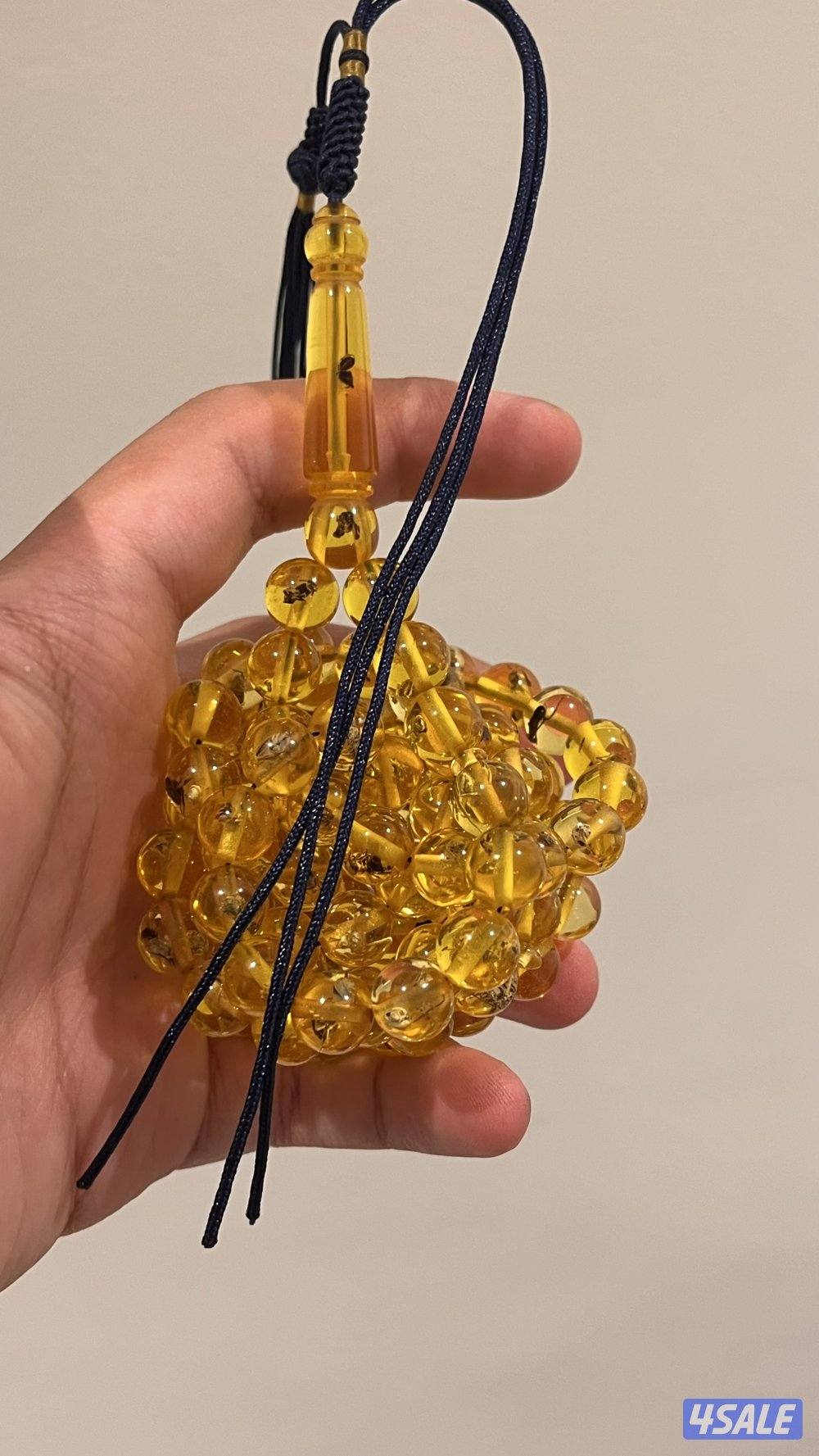 مسباح بكلايت شبيه الكهرب 10ملي 105 خرزه1