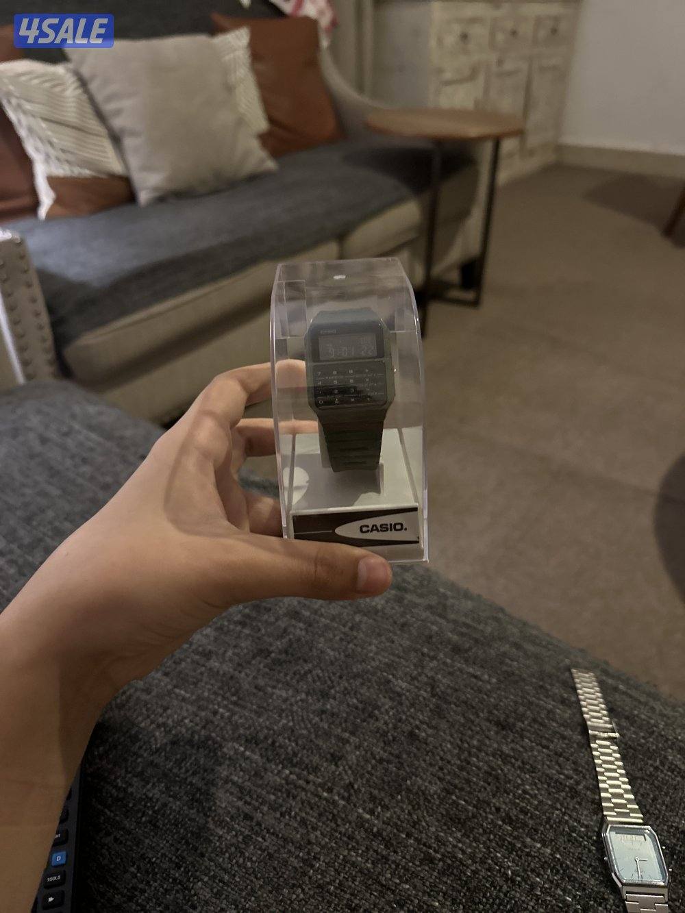 Casio calculator watch with warranty card mint condition0