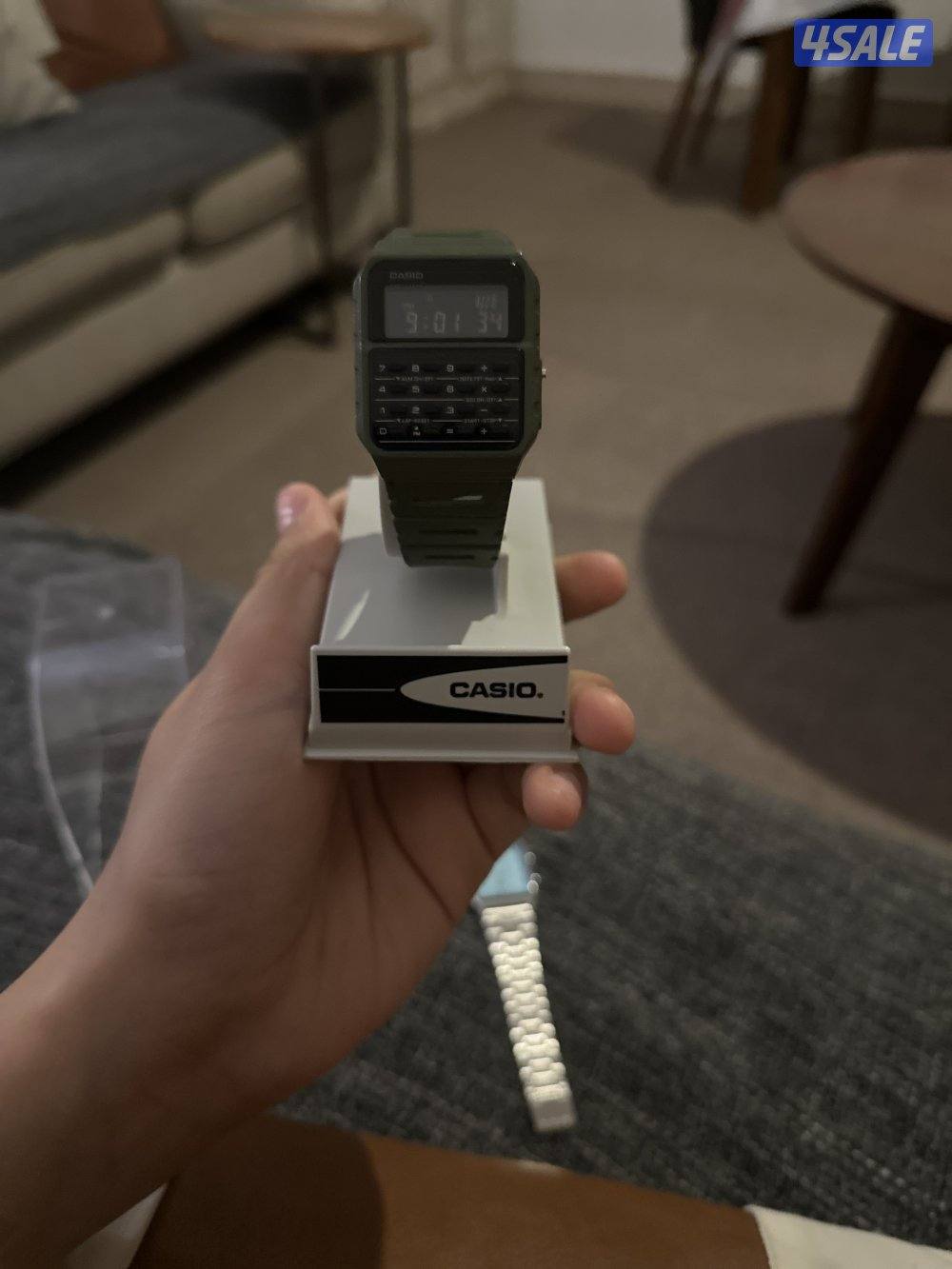 Casio calculator watch with warranty card mint condition1