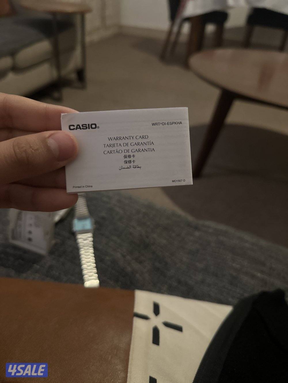 Casio calculator watch with warranty card mint condition2