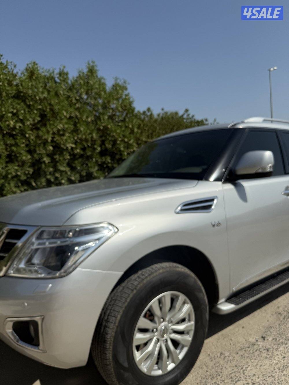 للبيع باترول2014 شرط الفحص صبغ الوكاله معاه الفحص للجادين فقط !!!2