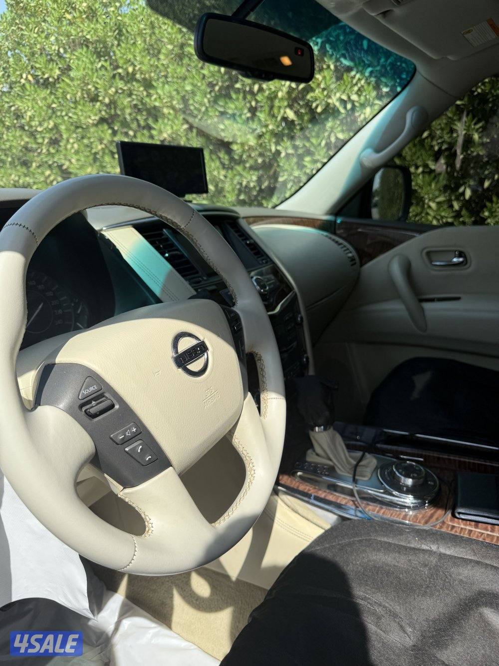 للبيع باترول2014 شرط الفحص صبغ الوكاله معاه الفحص للجادين فقط !!!4