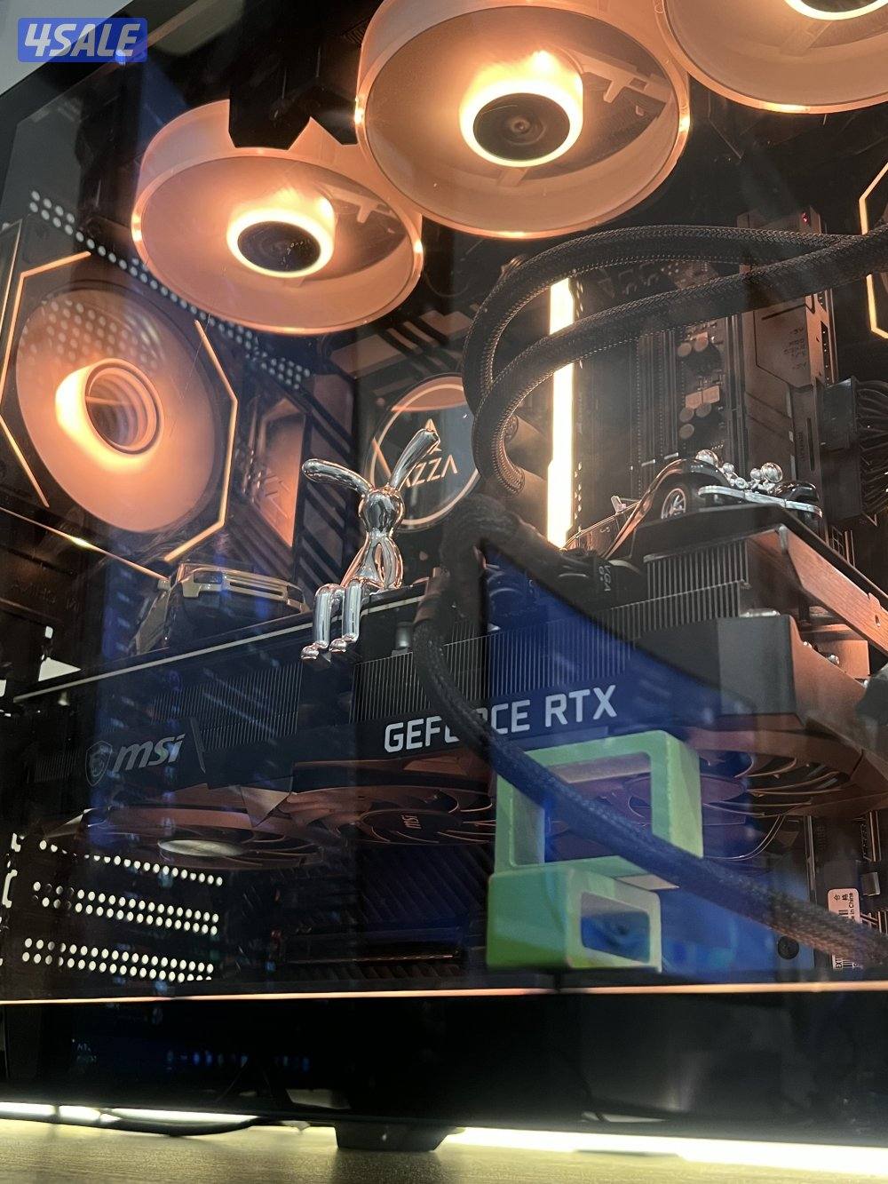 ستب كامل مع بيسي قوي وشاشتين وطولتين وموس وكيبورد سماعه1