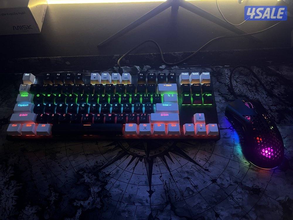 ستب كامل مع بيسي قوي وشاشتين وطولتين وموس وكيبورد سماعه6