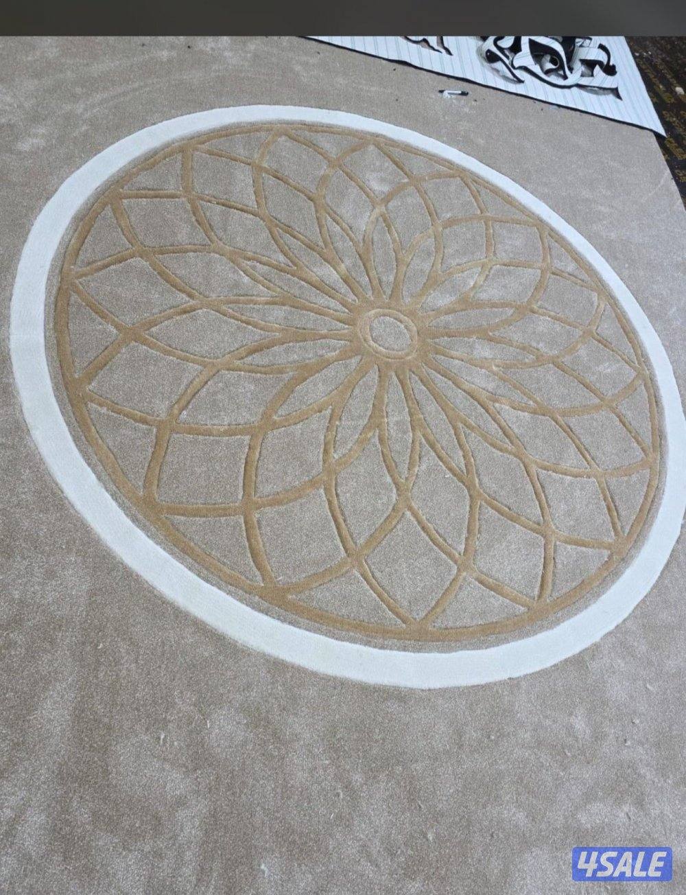 سجاد حفر يدوي حسب الطلب يوجد لدينا جميع أنواع النقشات بأسعار مميزه 😍😍😍5