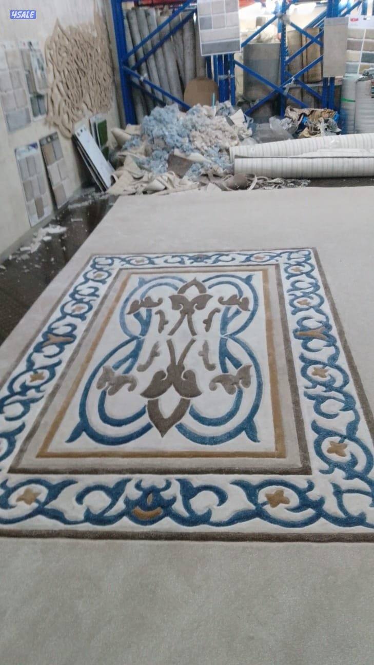 سجاد حفر يدوي حسب الطلب يوجد لدينا جميع أنواع النقشات بأسعار مميزه 😍😍😍6