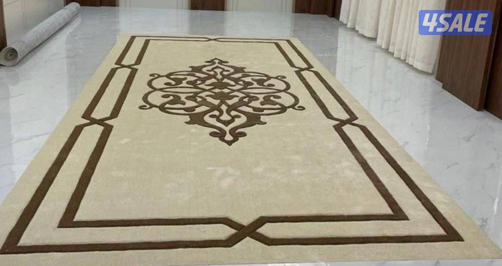 سجاد حفر يدوي حسب الطلب يوجد لدينا جميع أنواع النقشات بأسعار مميزه 😍😍😍12