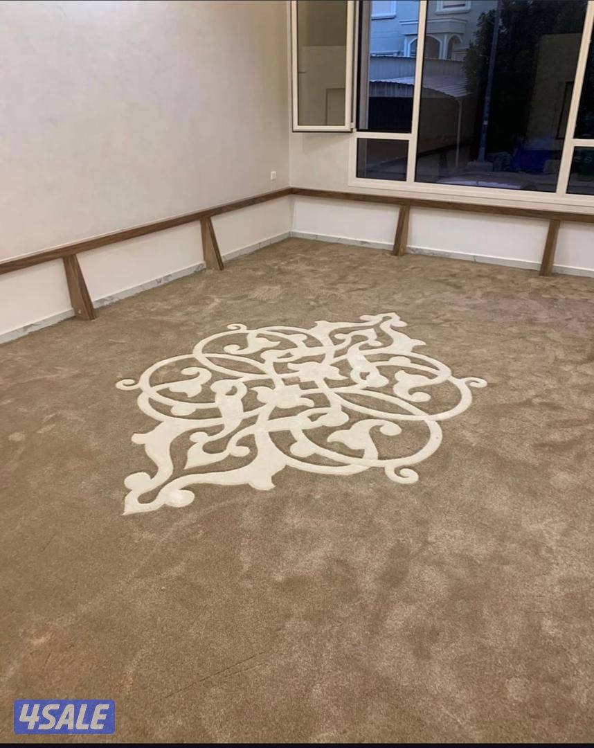 سجاد حفر يدوي حسب الطلب يوجد لدينا جميع أنواع النقشات بأسعار مميزه 😍😍😍14