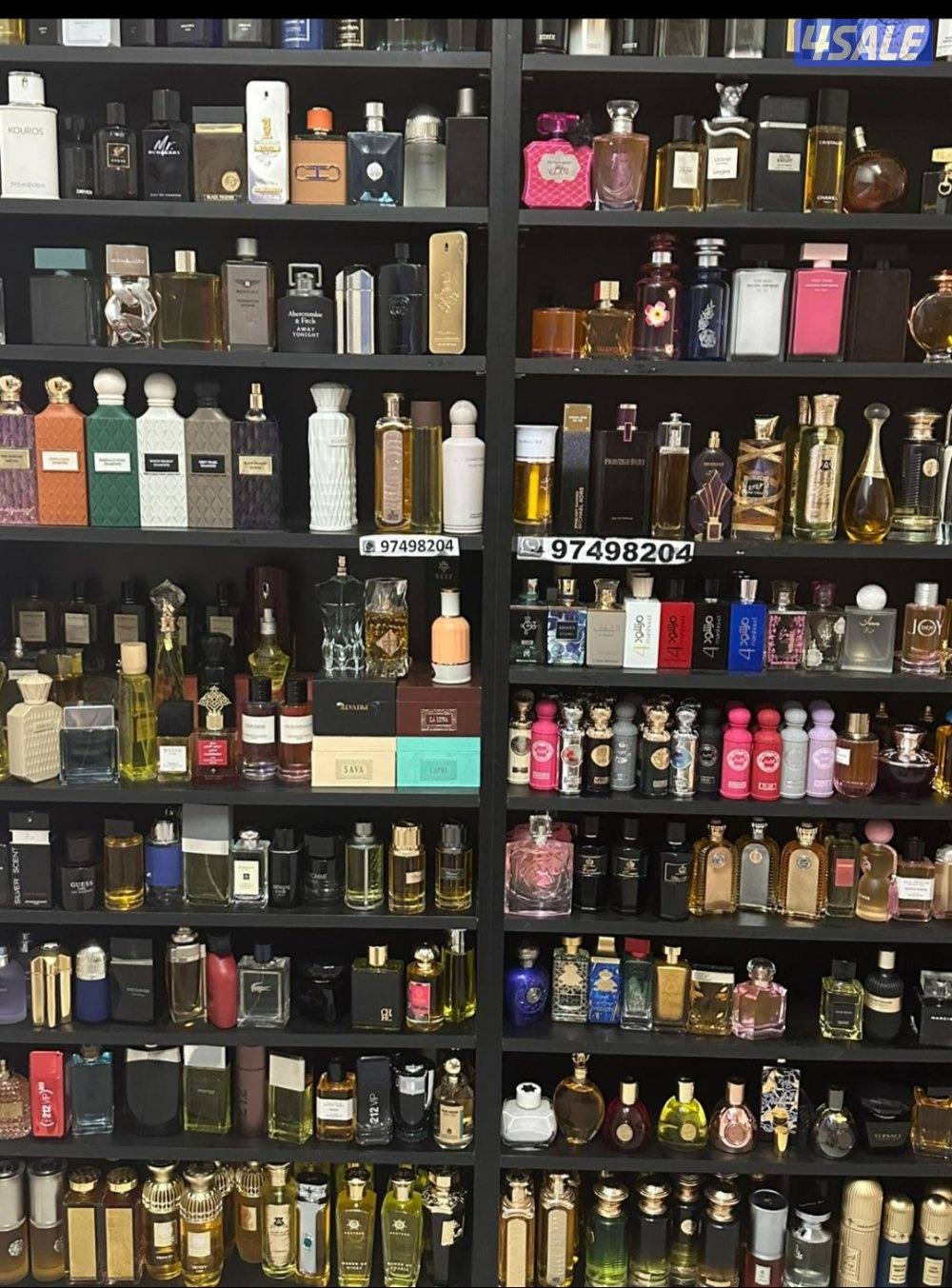 عطور فرنسيه وعربية اصليه بدون كرتون1